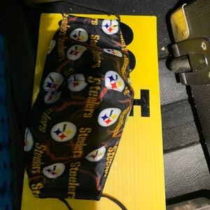 Steelers face mask
